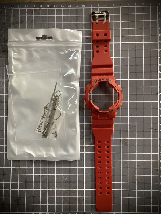 Casio G-Shock каишка и безел комплект