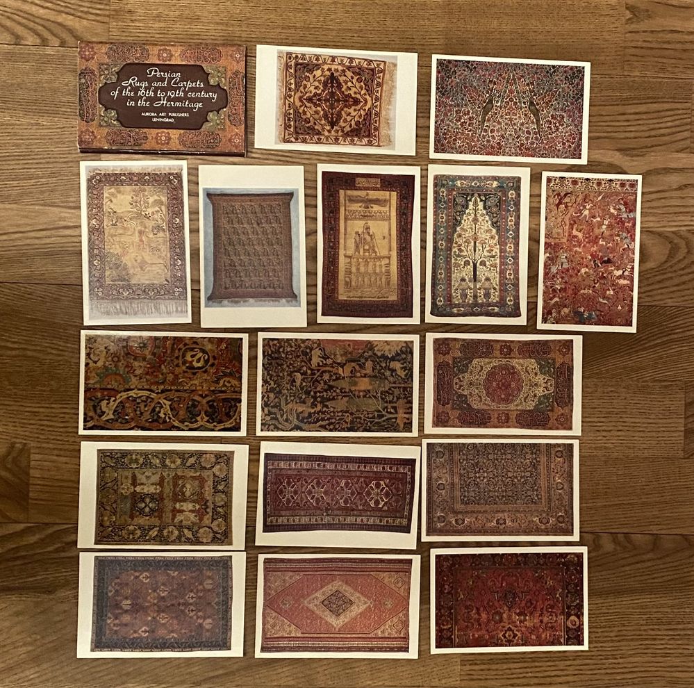 Набор открыток Персидские ковры