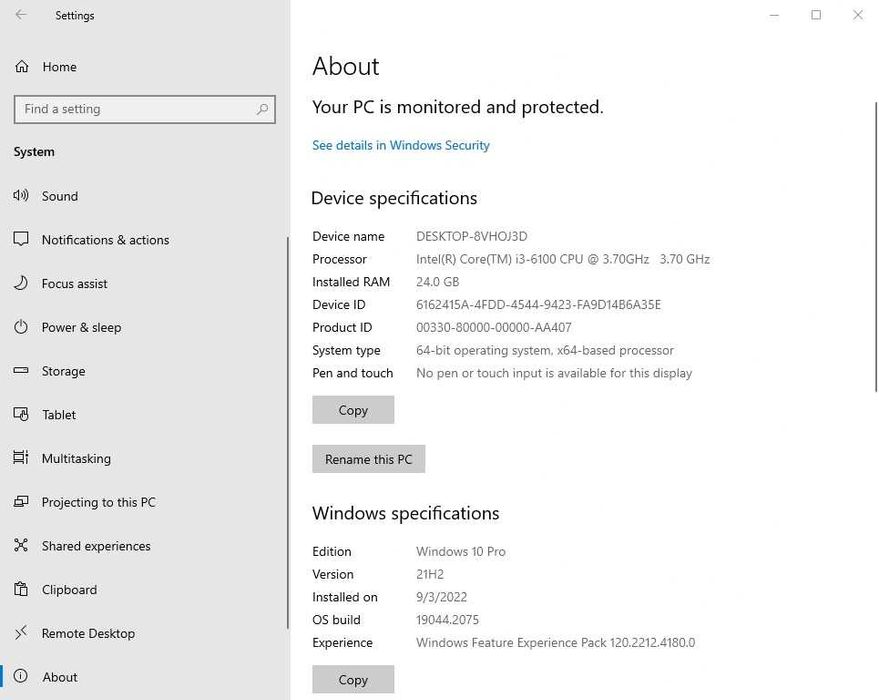 Intel i3-6100, 3.70ghz, socket 1151 процесор