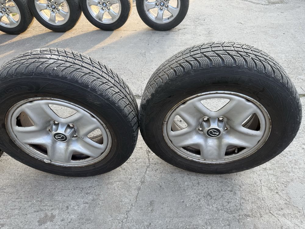 Джанти с гуми MAZDA CX5  225/65/17!Внос шваицария,прдават се комплект.