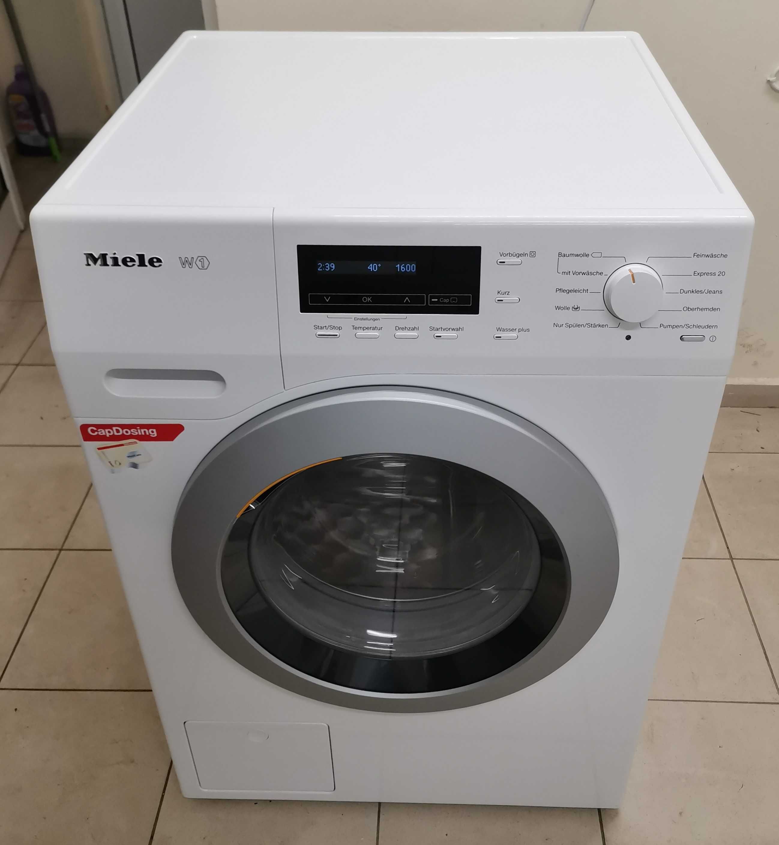 Продавам Инверторна Пералня MIELE W1 8кг A+++ -10%1600 оборота