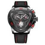 Мъжки часовник LIGE Luxury Sport Watch, Кварцов, Водоустойчив