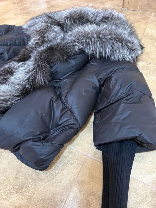 Дамско яке естествен косъм