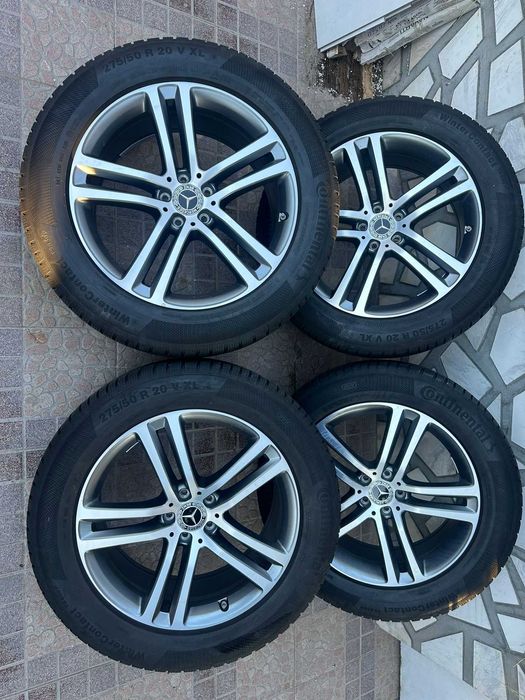 Оригинални джанти с гуми зимни 20 цола, 5х112 Mercedes GLE GLS GLB GLA