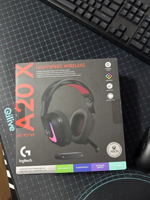 Logitech A20 X lightspeed wireless