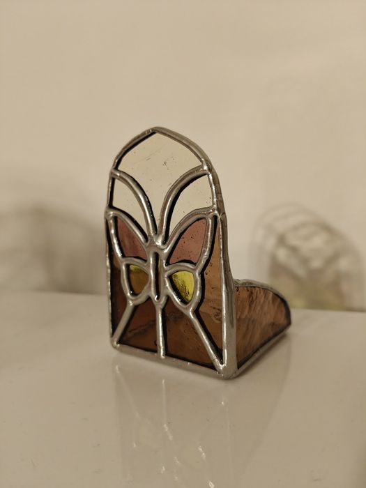 Suport lumânare vitraliu