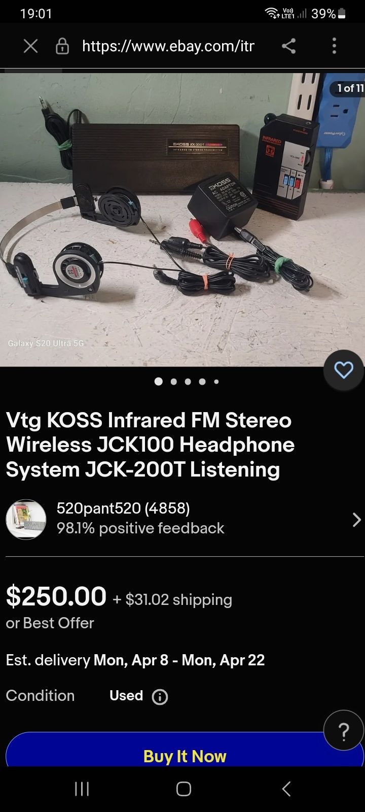 infraRed wireless stereo Phone
