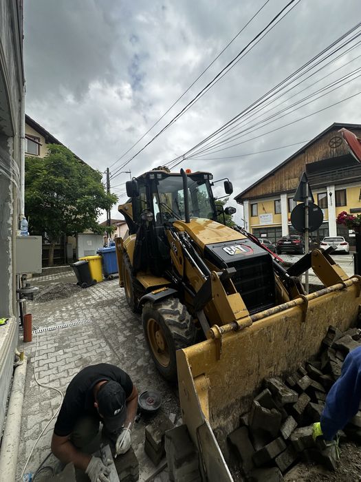 Buldoexcavator Caterpillar 432, 1900 ore, an 2023, 3 cupe, picon