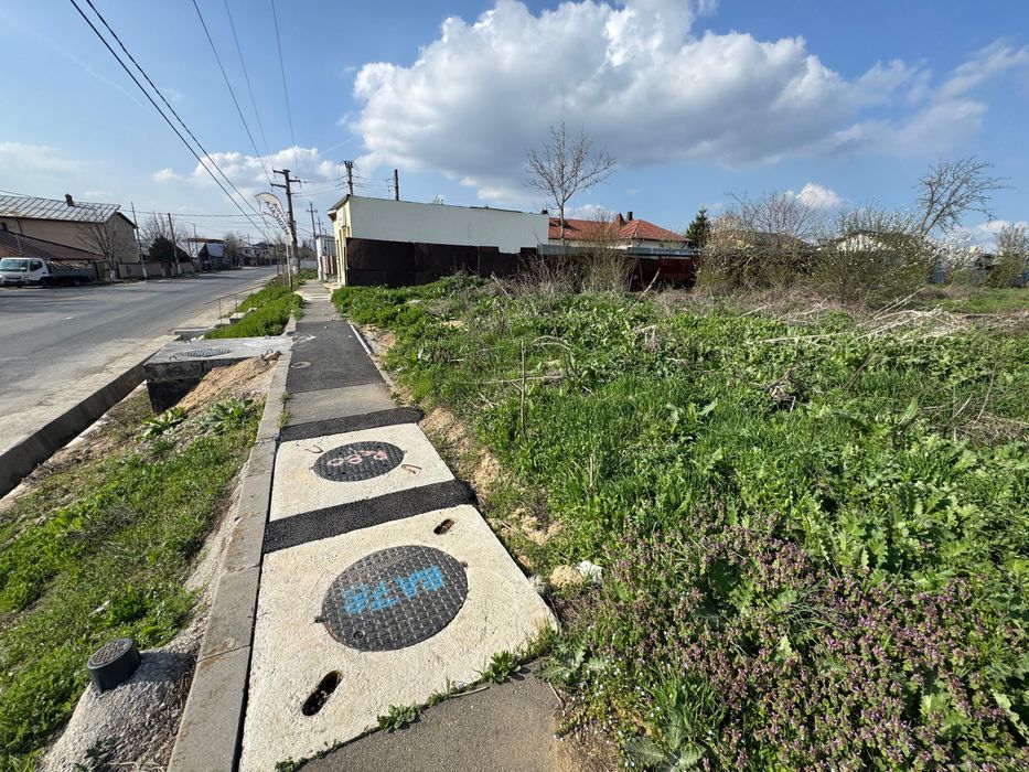 Teren intravilan 822 / 1643mp Cernica 8min Pallady ,acces facil A2/A0