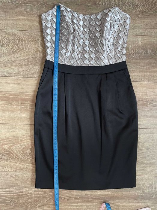 Rochie de ocazie tip corset si fermoar la spate Gorgeous S