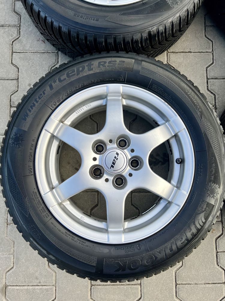 Jante Rial 5x112 - 195/65 R15 Hankook iarna