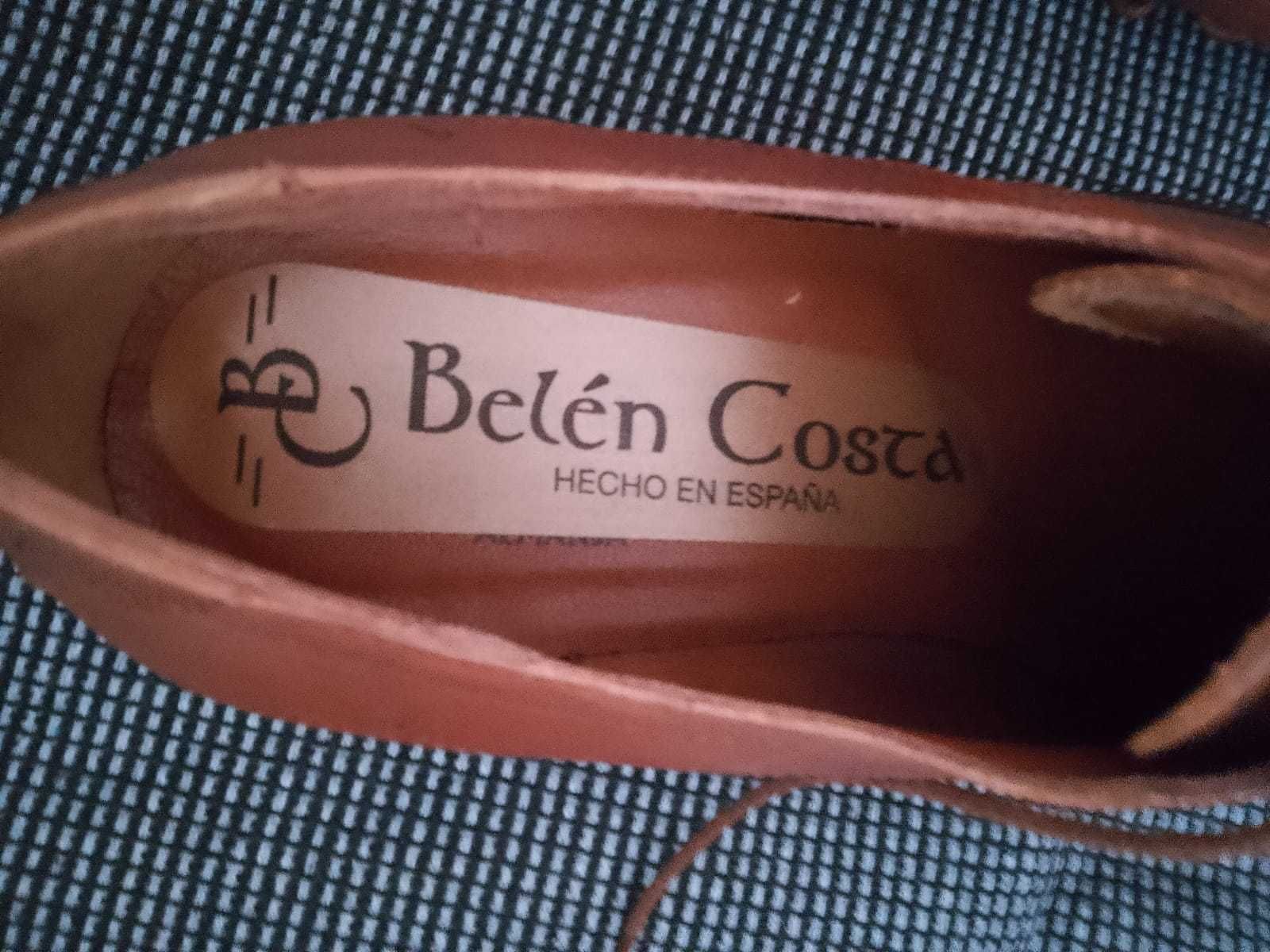 Оригинални испански обувки от естествена кожа