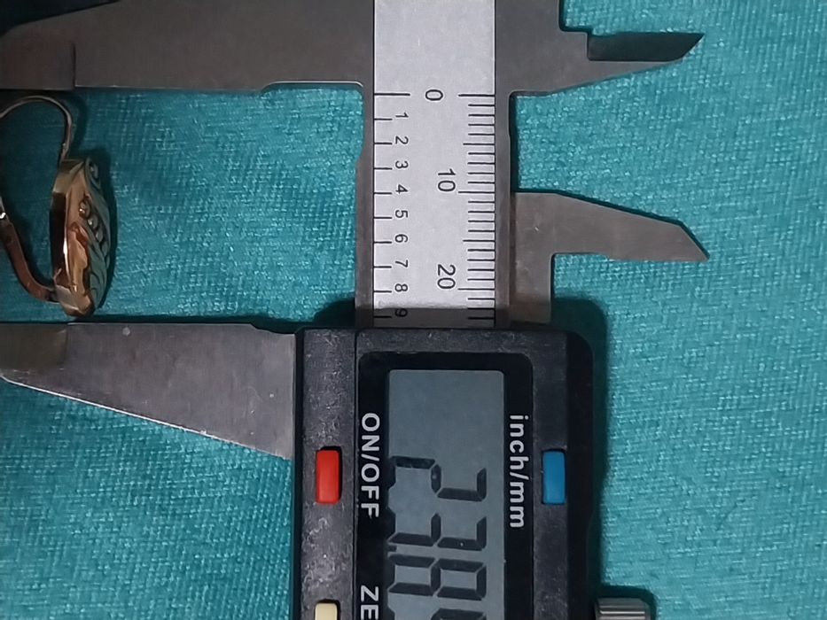 Cercei vechi din aur  de 14k