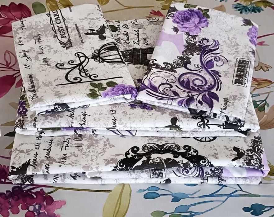 Lenjerie de pat din BBC 100%