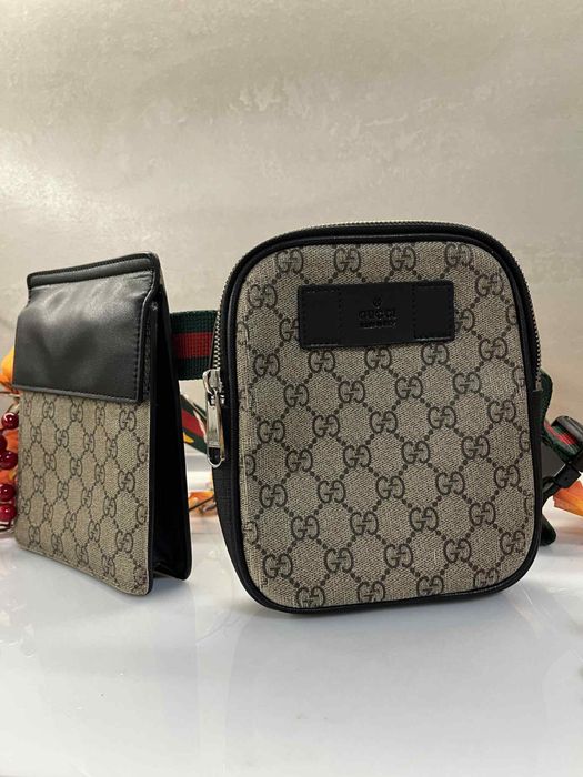 Оригинален Gucci колан с чанта за кръста