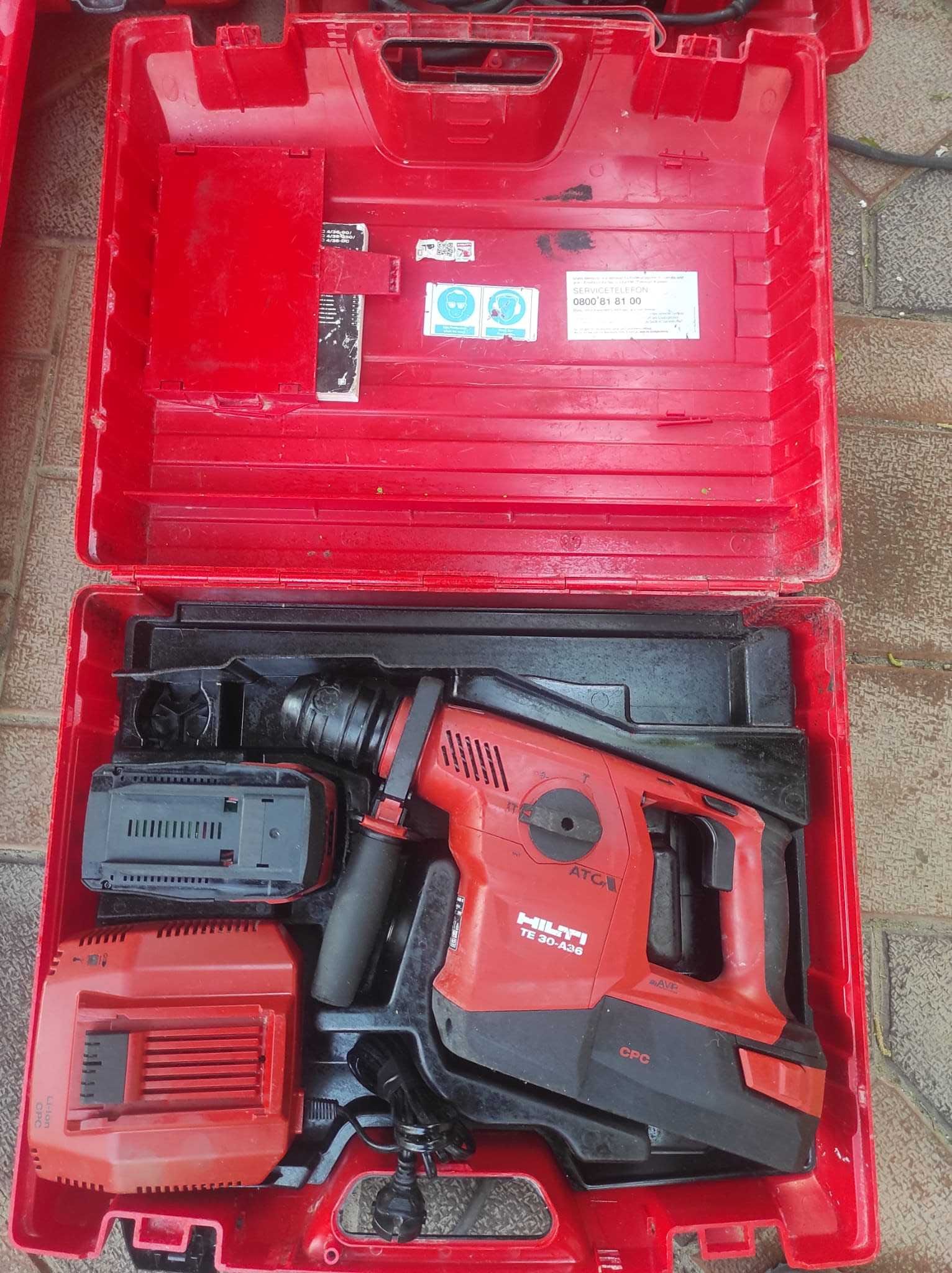 Rotopercutor HILTI TE  30-A 30 fabric. 2021