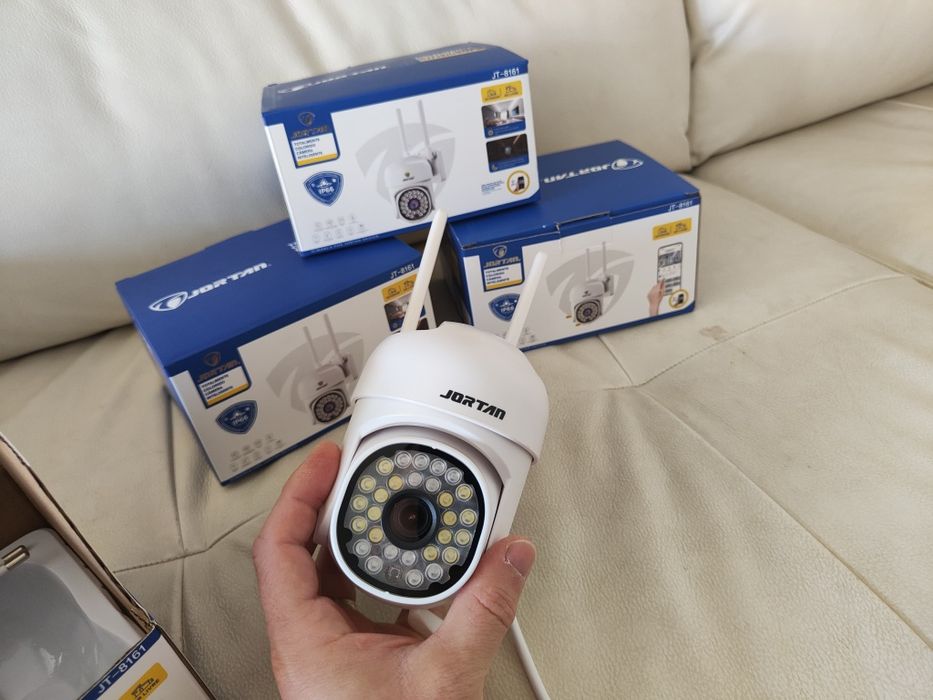 Camera JORTAN Full HD Cameră Supraveghere WIFI IP Rotativa Waterproof