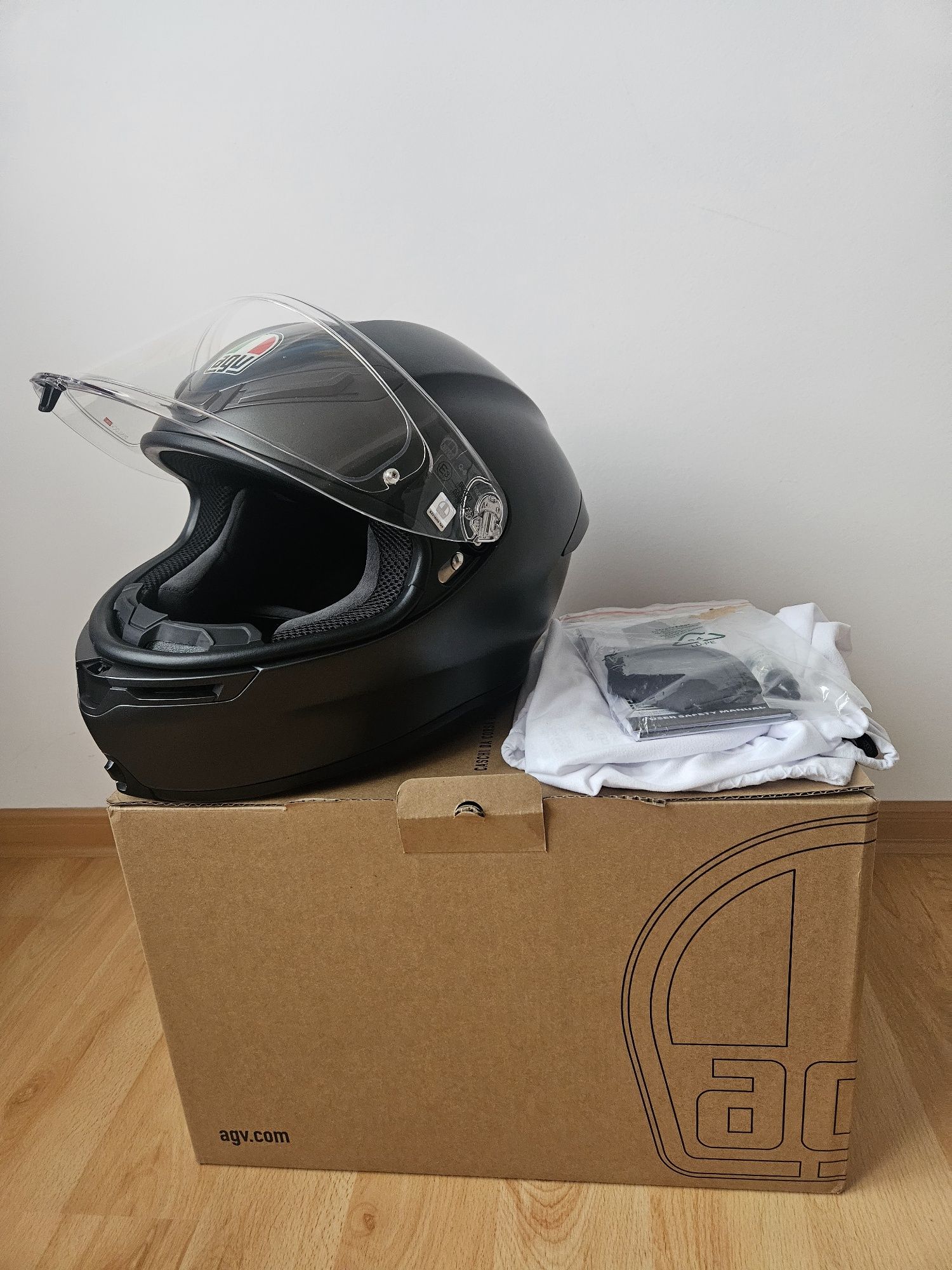 Casca Agv K6 S Negru Mat