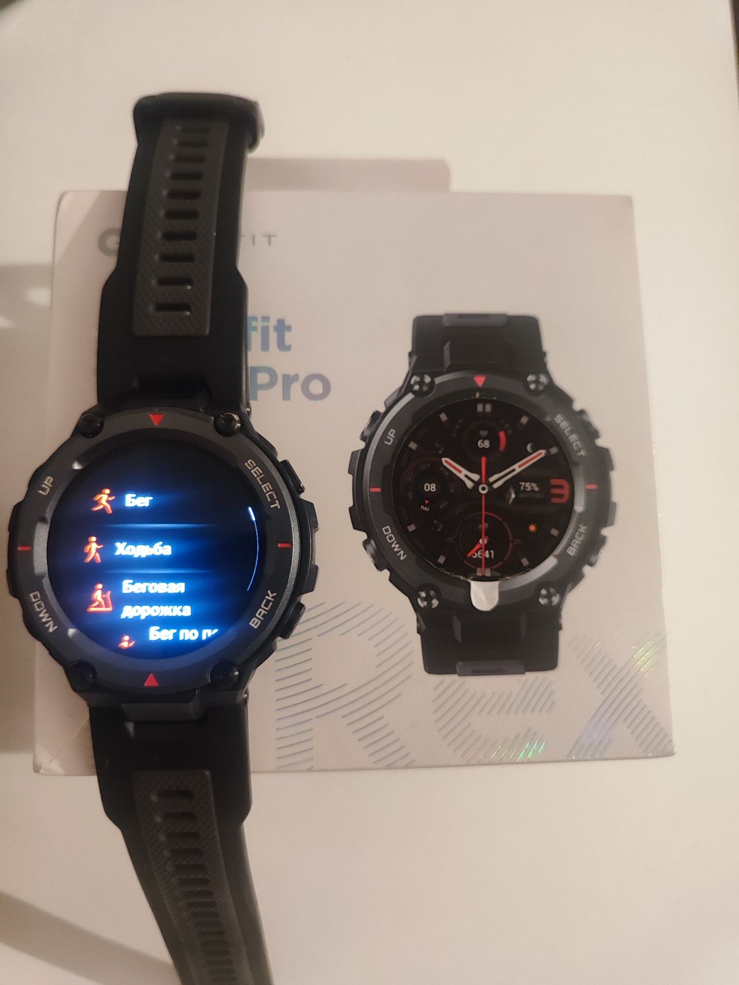 Смарт часы Amazfit T-Rex Pro покупал за 75 000 тг