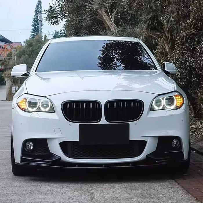 Prelungire Extensie Lip Bara Fata M BMW Seria 5 F10 F11, Negru Lucios