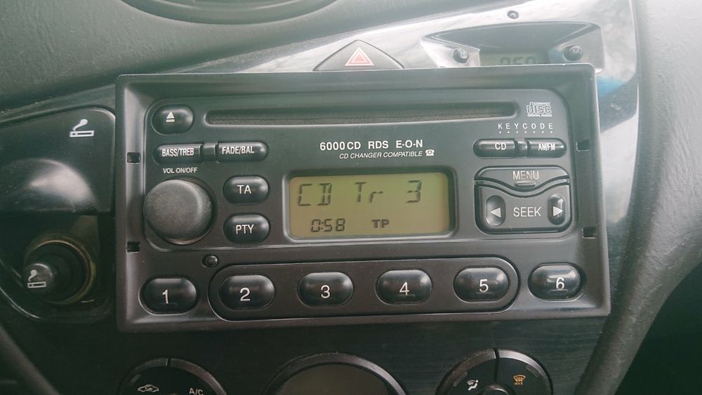 Работещо    CD 6000 RDS E-O-N  за форд,ford  мондео,галакси, транзит.