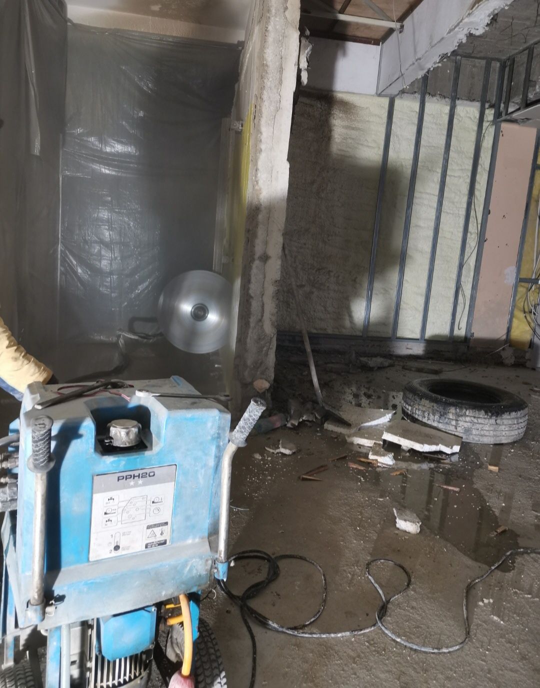 Tăiat beton spart beton, santuri electrice