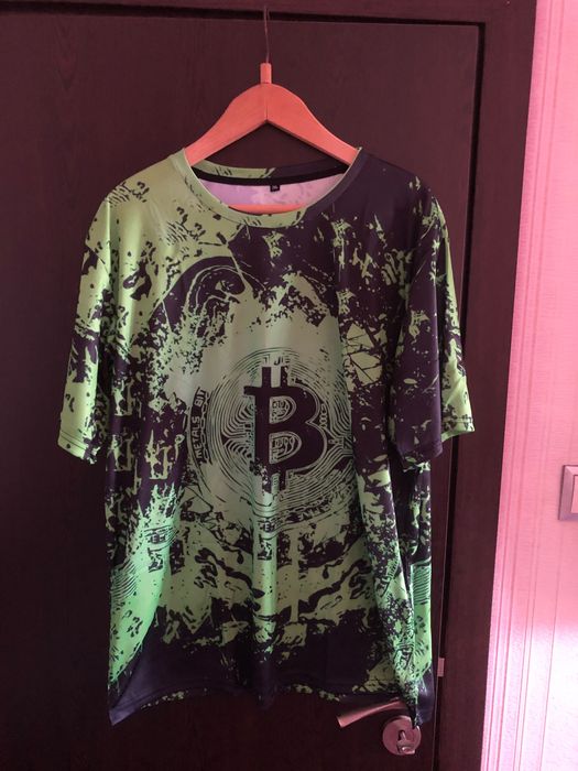 Тениска блуза крипто биткойн bitcoin btc