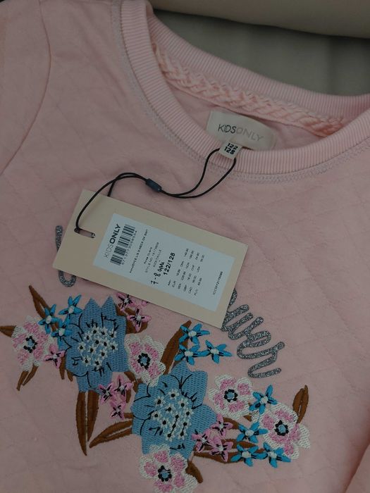 Bluză de molton Only Kids, 7-8 ani