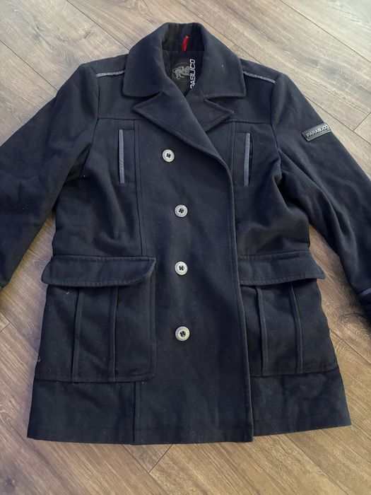 Мъжко палто вълнена смес