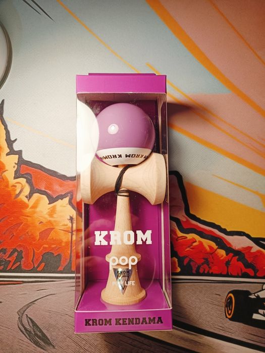 Kendama krom pop mov sticky