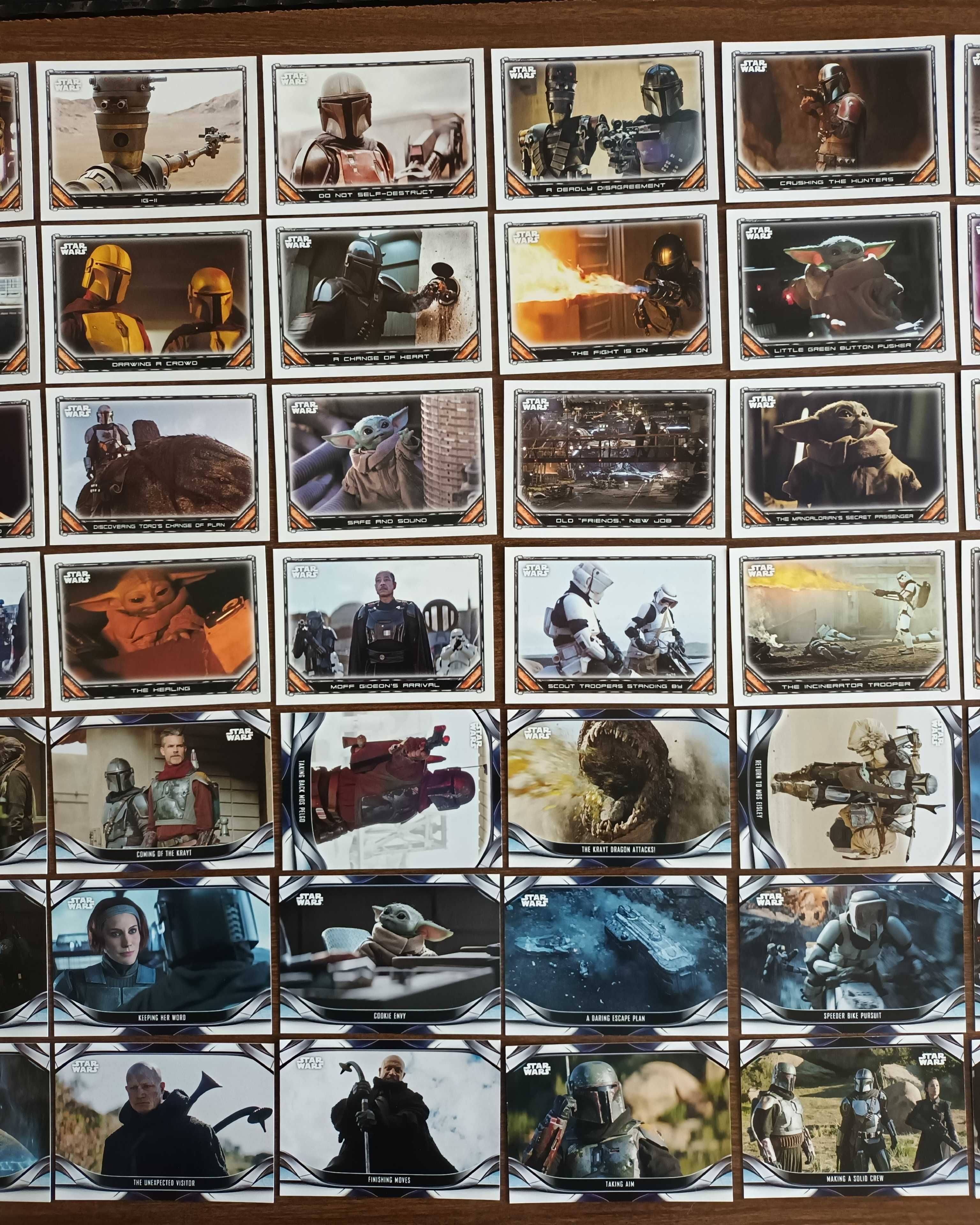 Карти Topps Star Wars The Mandalorian, Стикери Panini, Chipicao