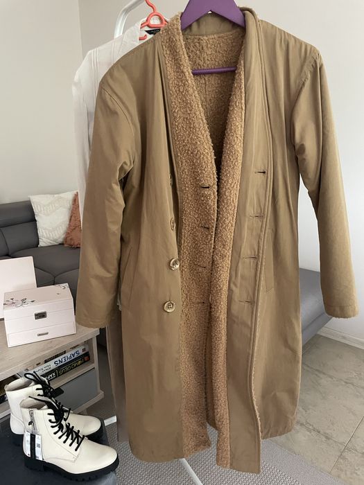 Палто двулицево