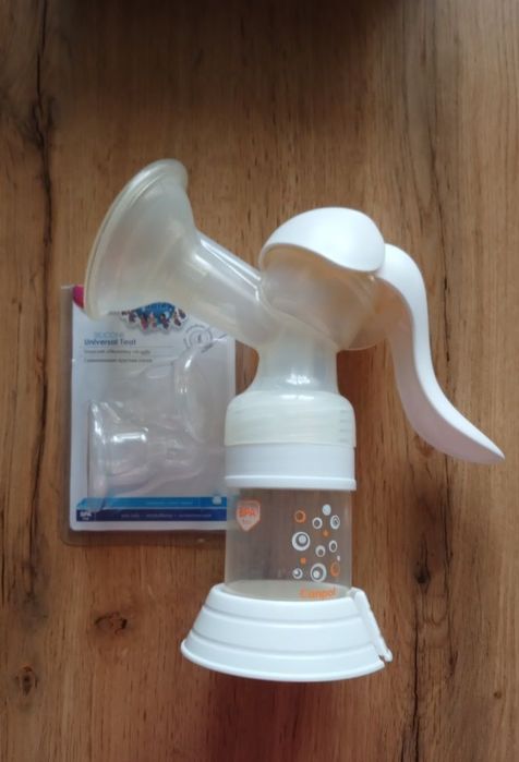 Pompa san + biberon sticla și tetine