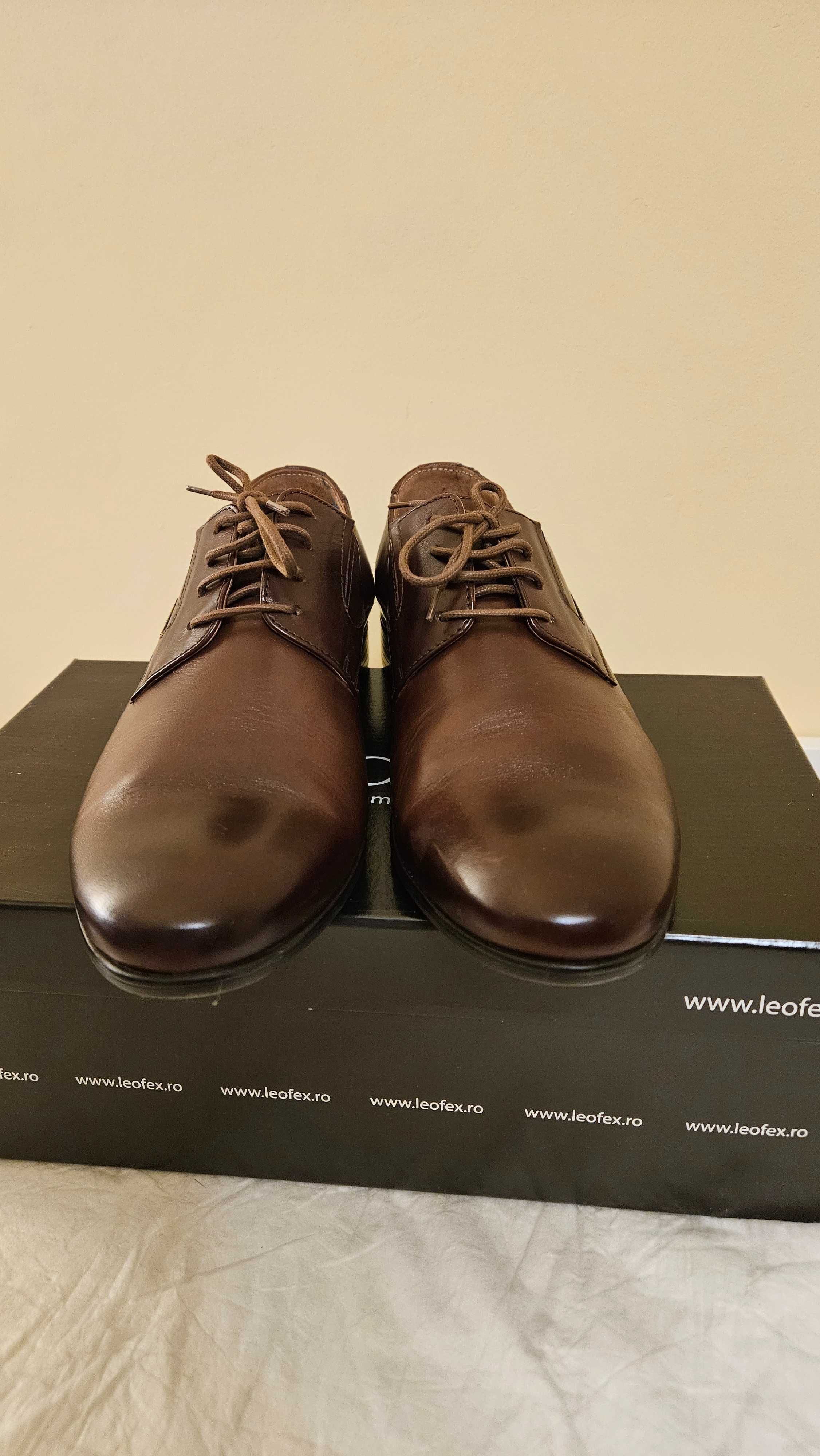 Pantofi eleganţi bărbaţi Leofex