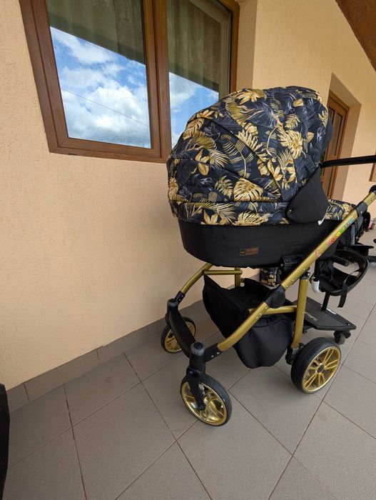 Căruț 3in1 babylux 1200 fara scaun al 2 lea copil sau 1600 cu scaunel