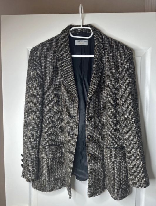 Sacou bumbac, lână și vâscoza