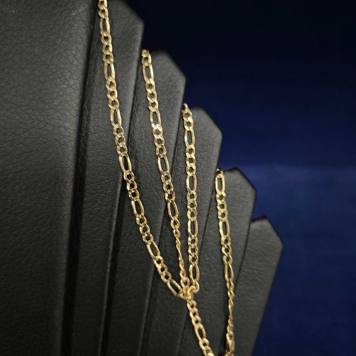 ( B32086.1 / Ag28 Doi Baieti ) Lant Aur 14K - 4.09 grame / 1831 lei