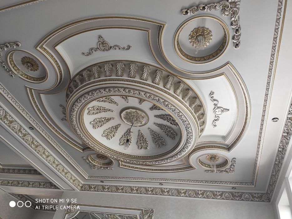 Tiyaga gips  Fasadniy gips Фасад карниз арка