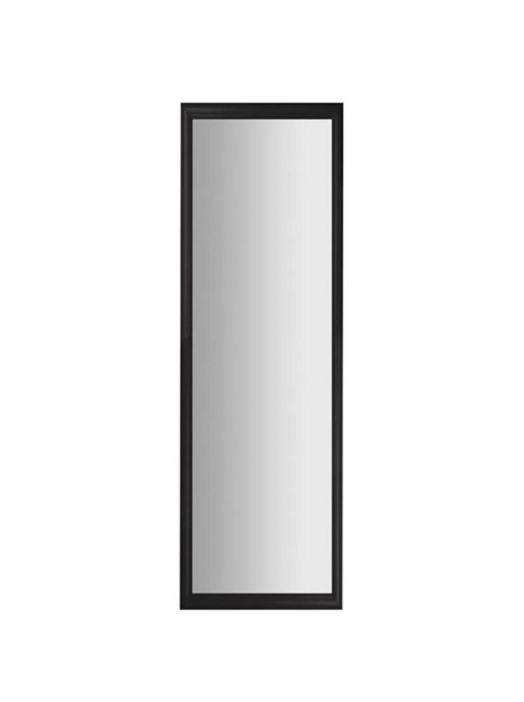 Стенно огледало Home, Правоъгълно, MDF, 120 х 30 см, Сив, Черен, Бял