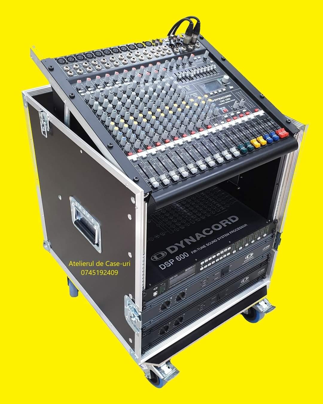 Case Combo Mixer Amplificatoare Dynacord