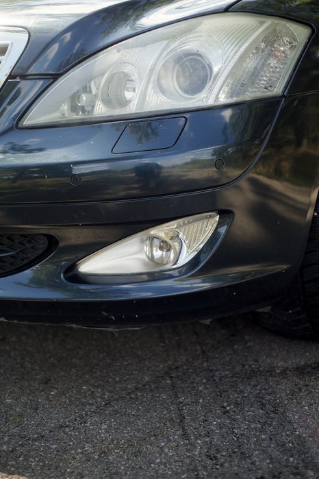 Bata fata Mercedes S W221 usa capota far stop injector admisie coarne