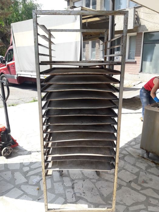 Алуминиеви перфорирани тави за хляб и закуски 80х60