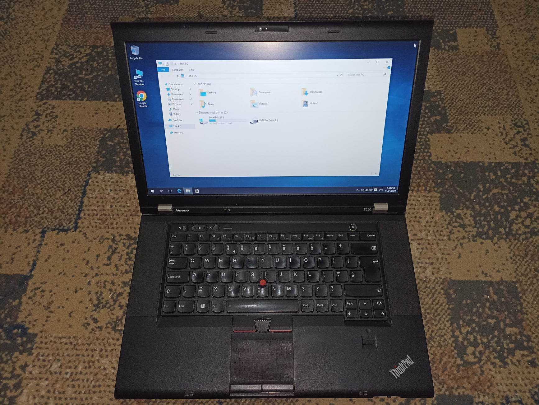 Laptop Lenovo Thinkpad T530, I5, 4Gb Ram, ssd120Gb! Garantie! Schimb!