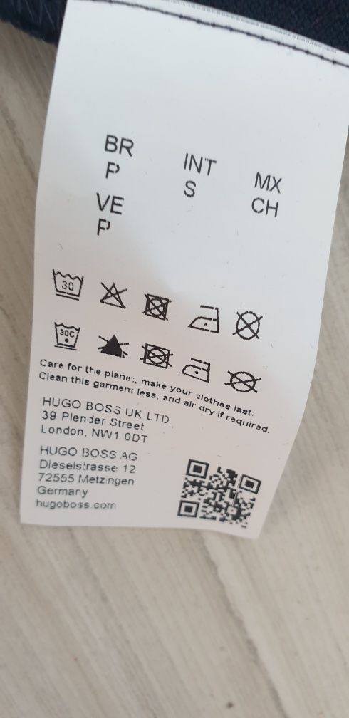 Hugo Boss Paddy Pique Cotton Regular Fit / S НОВО! ОРИГИНАЛНА Тениска!