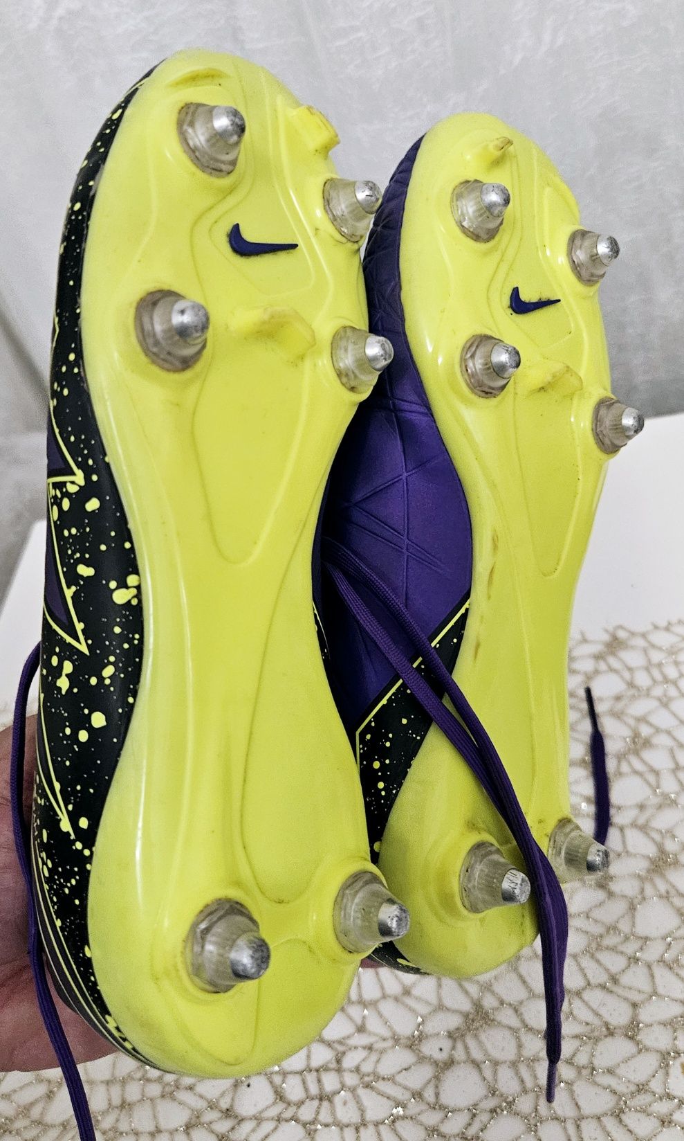 Adidas Nike Mercurial Hypervenom originali 35 ghete fotbal crampoane