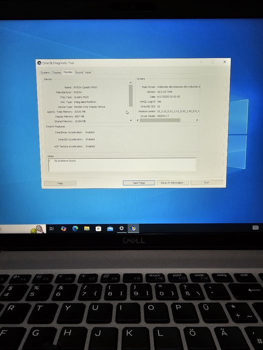 Dell Precision Workstation - i7-10850H/ 32gb Ram/ 512gb Ssd/