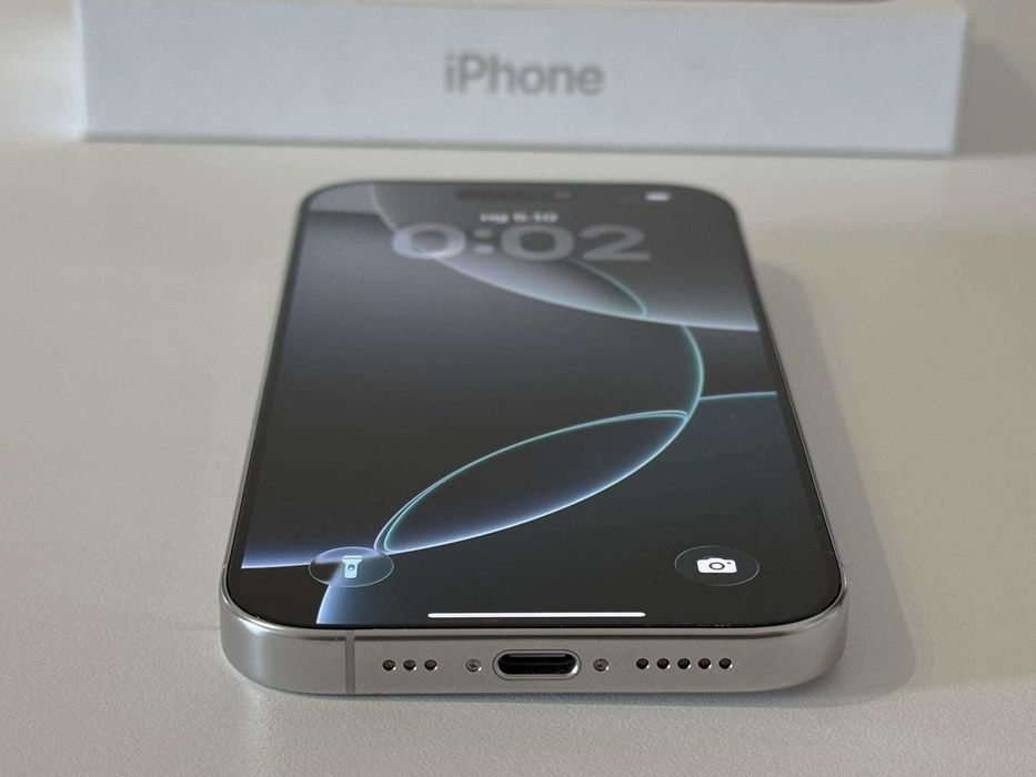 Бартер! 45 Цикъла 512GB iPhone 16 Pro White Titanium (Бял)