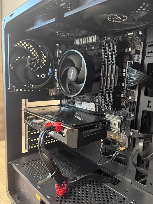 PC Ryzen 5 3400g, 16Gb, SSD 500Gb+HDD 1Tb, RX 6500 XT