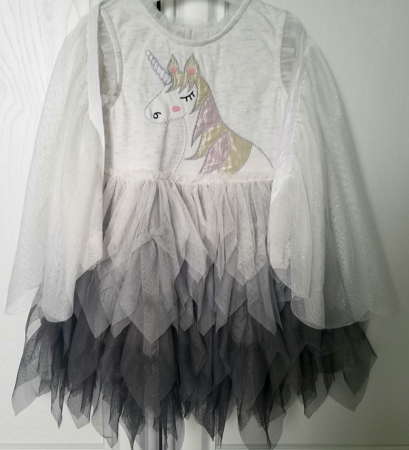 Rochie unicorn + capa detasabila