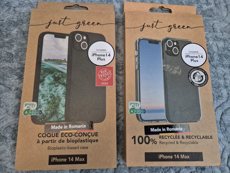 Husa si folie iPhone 14+